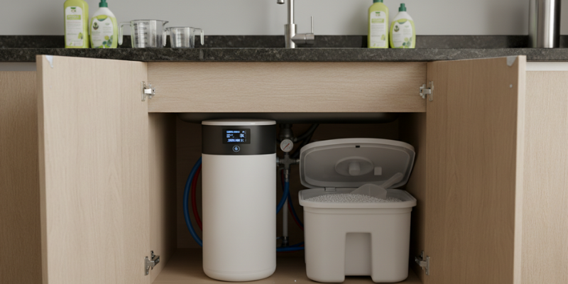 Sel pour adoucisseur d'eau en tablettes et en granulés